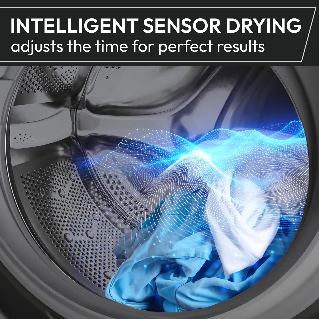 Hoover H-DRY 350 HRE H9N2TBE-80 Wifi Connected 9Kg Heat Pump Tumble Dryer - White - A++ Rated (EX-DISPLAY/C)