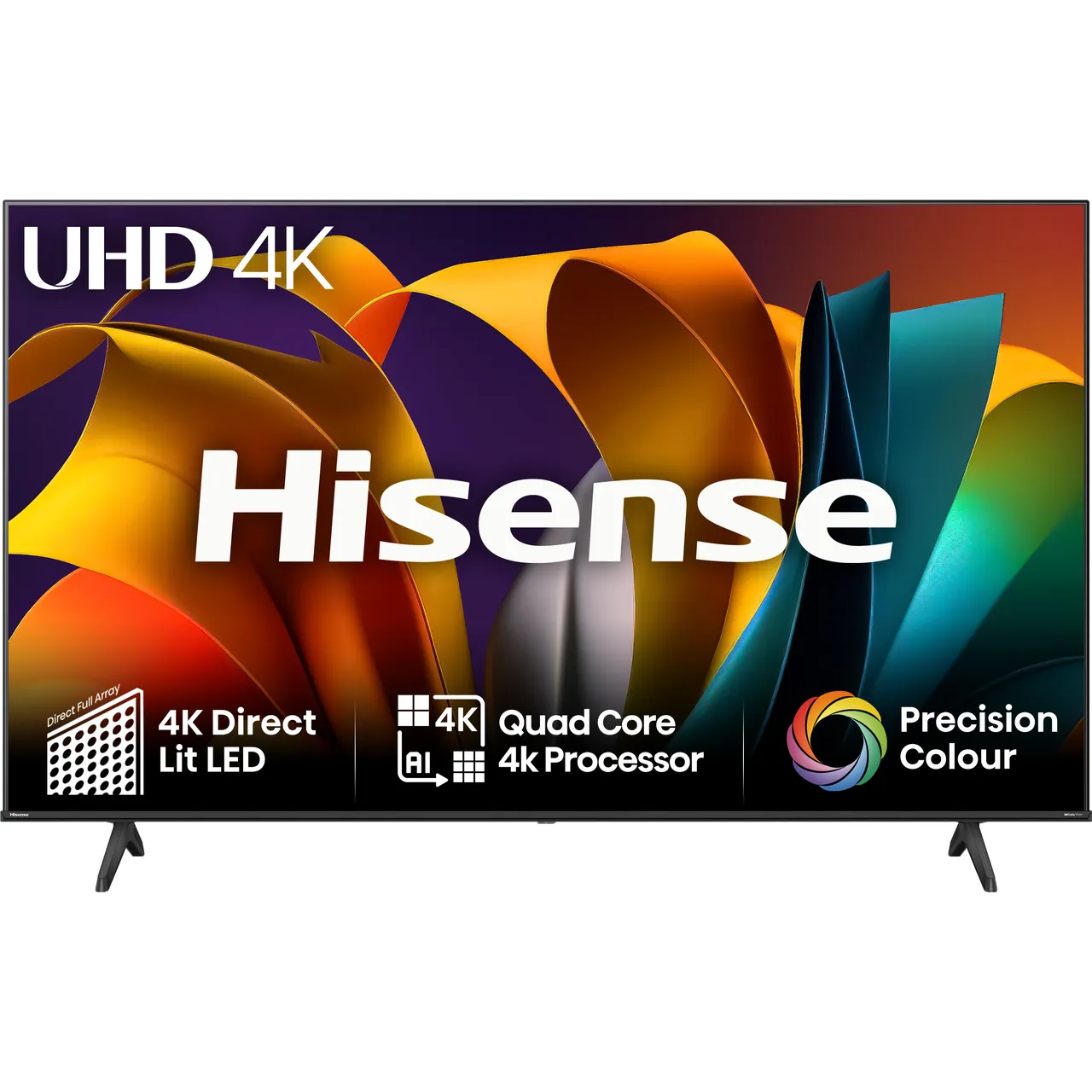 Hisense A6NTUK 43" 4K Ultra HD Smart Freely TV [2024] - 43A6NTUK