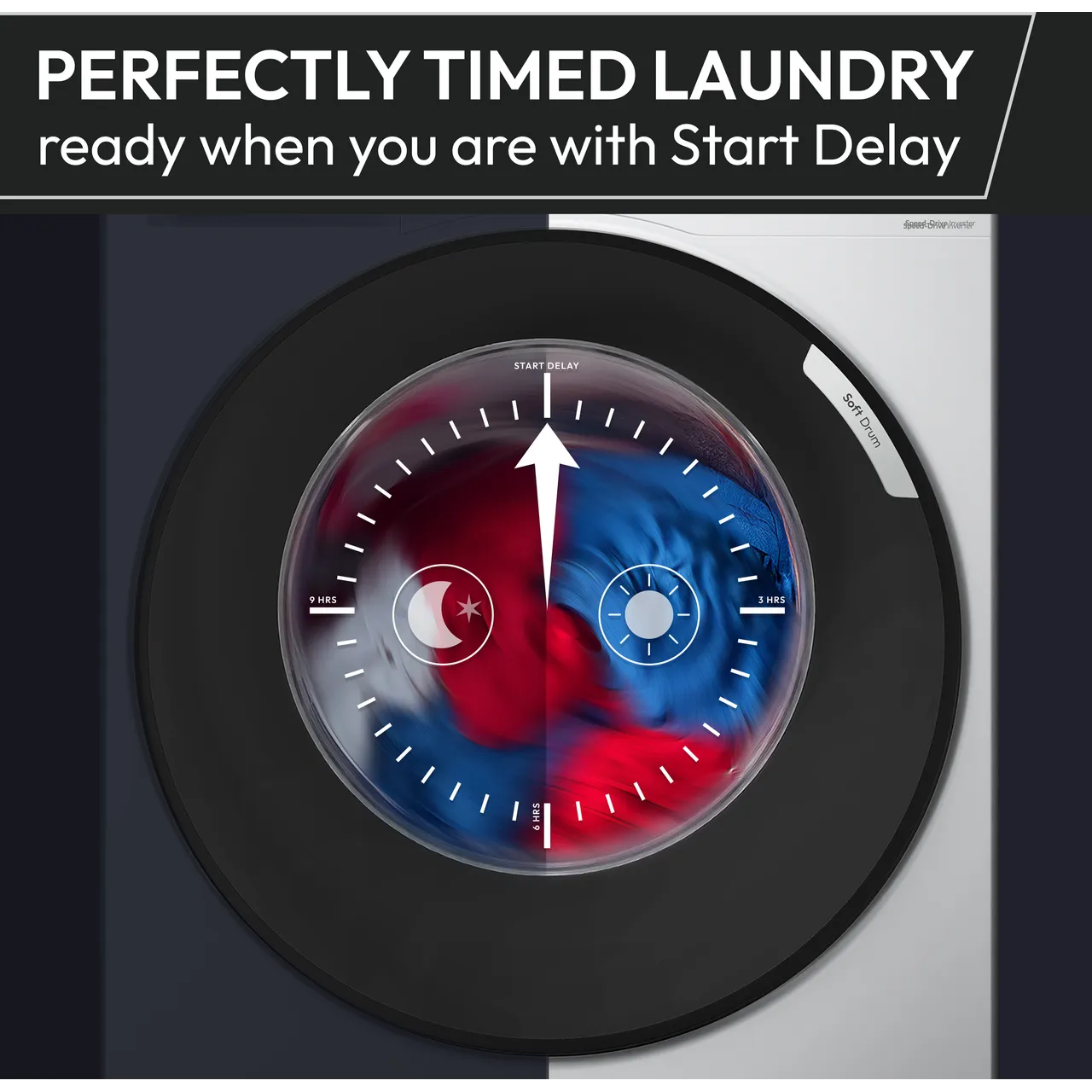Hoover Pro Wash Series 3 HBR 49SBL8-80 9kg WiFi Connected Washing Machine with 1400 rpm - White - A Rated (EX-DISPLAY/B)