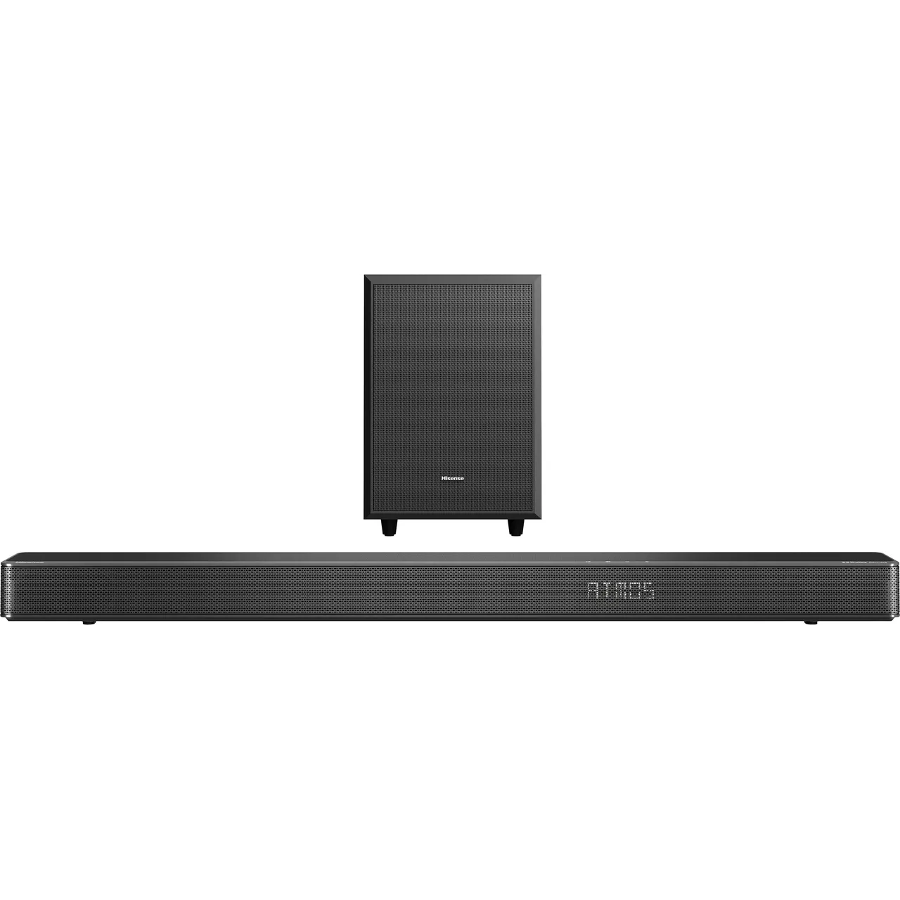 Hisense AX3120G 3.1.2 Soundbar with Wireless Subwoofer - Black