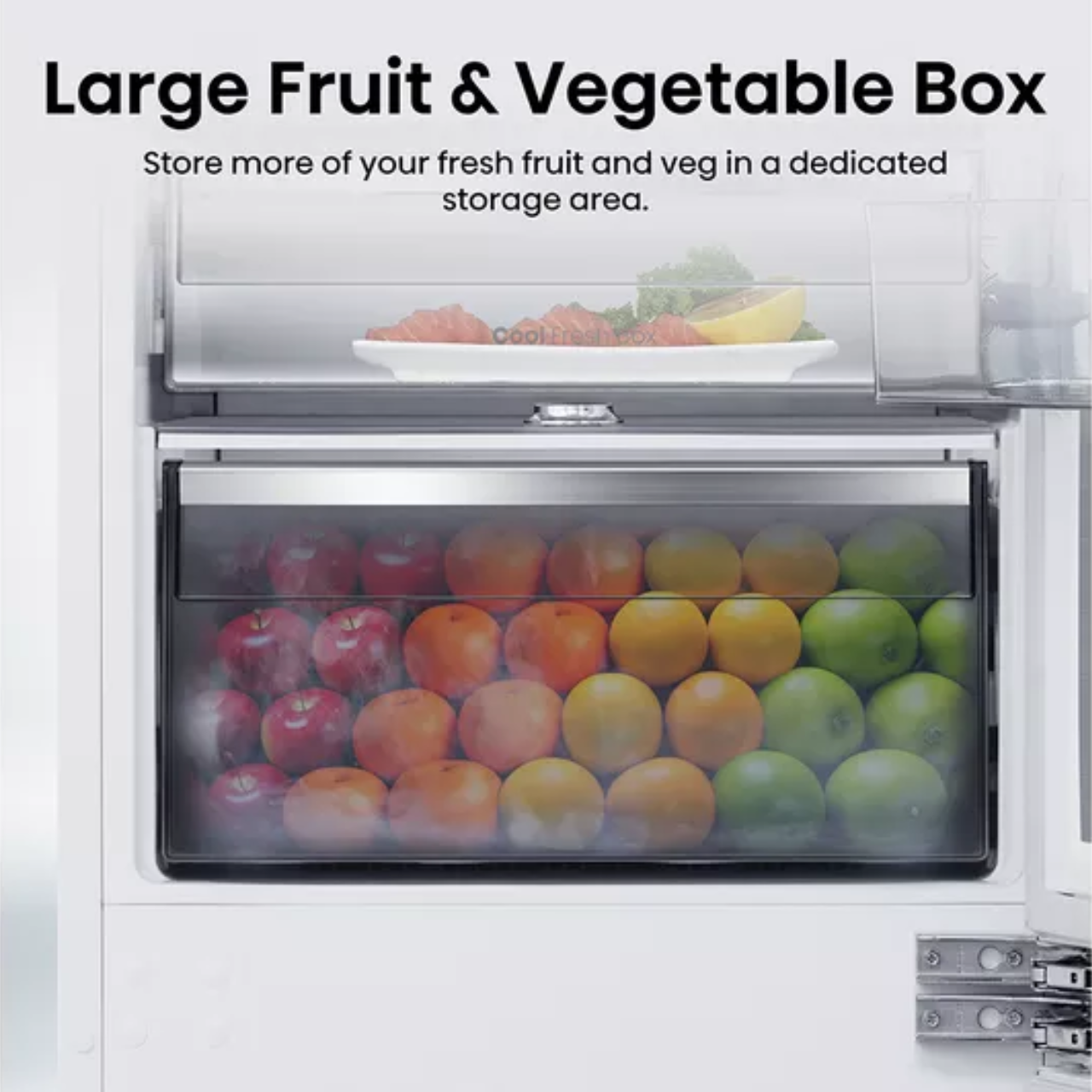 Hisense RB5B250SSWC Integrated Smart 60/40 Fridge Freezer - Fixed Hinge - C Rated (EX-DISPLAY/A)