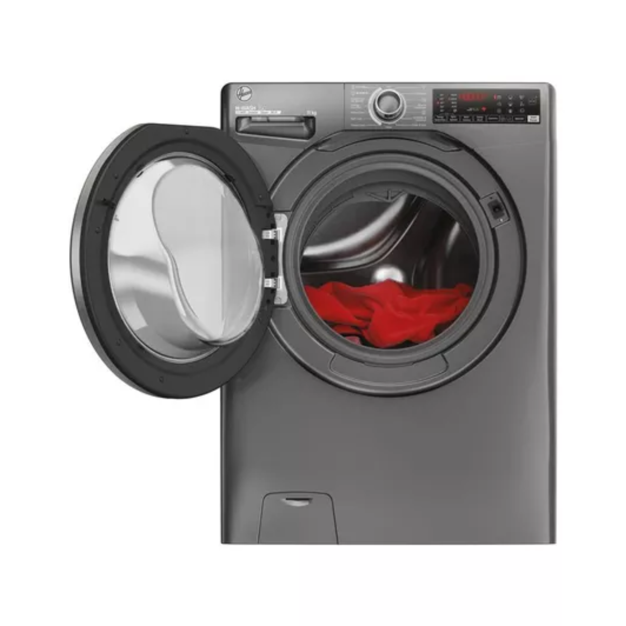 HOOVER H-Wash 350 H3WPS4116TAMBR80 WiFi-enabled 11 kg 1400 spin Washing Machine - Graphite - A Rated (EX-DISPLAY/C)