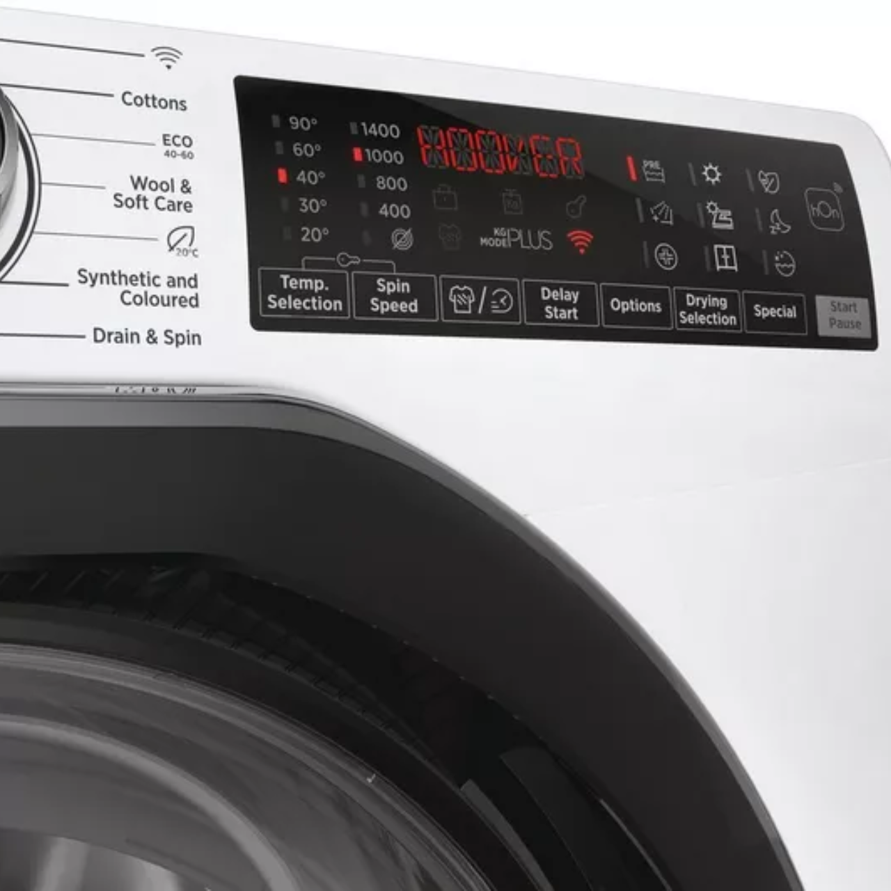 HOOVER H Wash&Dry 350 H3DPS4966TAMB-80 9 kg / 6 kg Washer Dryer - White - D Rated [Wash&Dry], A Rated [Wash Only] (EX-DISPLAY/B)