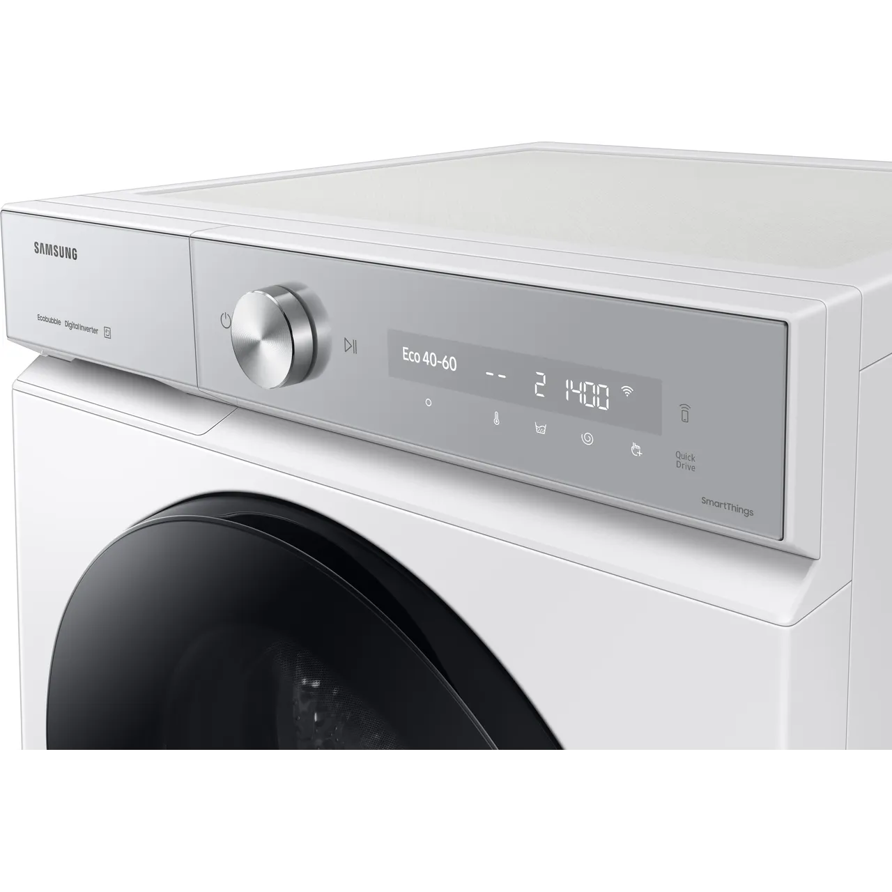 SAMSUNG Series 8 AI Energy + SpaceMax WW11DB8B95GHU1 WiFi-enabled 11 kg 1400 Spin Washing Machine - White - A Rated (EX-DISPLAY/B)