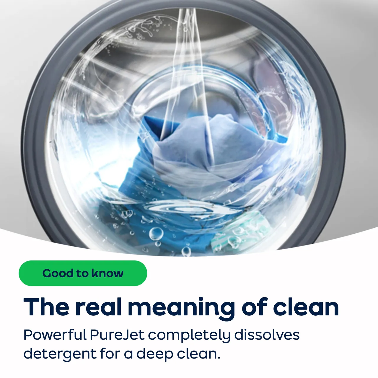 Hisense 3S Series WD3S1043BW3 Wifi Connected 10.5Kg / 6Kg Washer Dryer with 1400 rpm - White - D Rated [Wash&Dry], A Rated [Wash Only] (EX-DISPLAY/C)