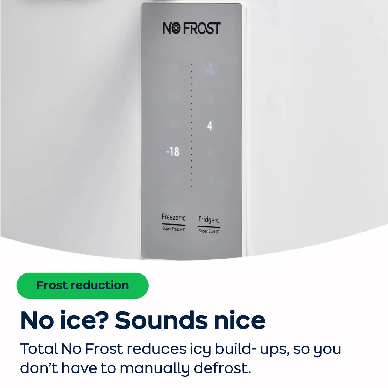 Fridgemaster MS91500IES Non-Plumbed Total No Frost American Fridge Freezer - Silver - E Rated (EX-DISPLAY/C)