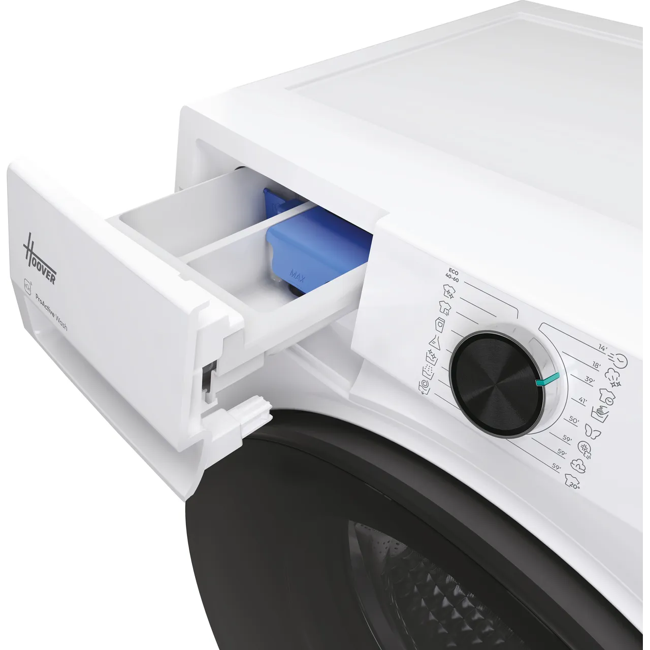 Hoover Pro Wash Series 5 HBP 49SBL8-80 9kg WiFi Connected Washing Machine with 1400 rpm - White - A Rated (EX-DISPLAY/B)