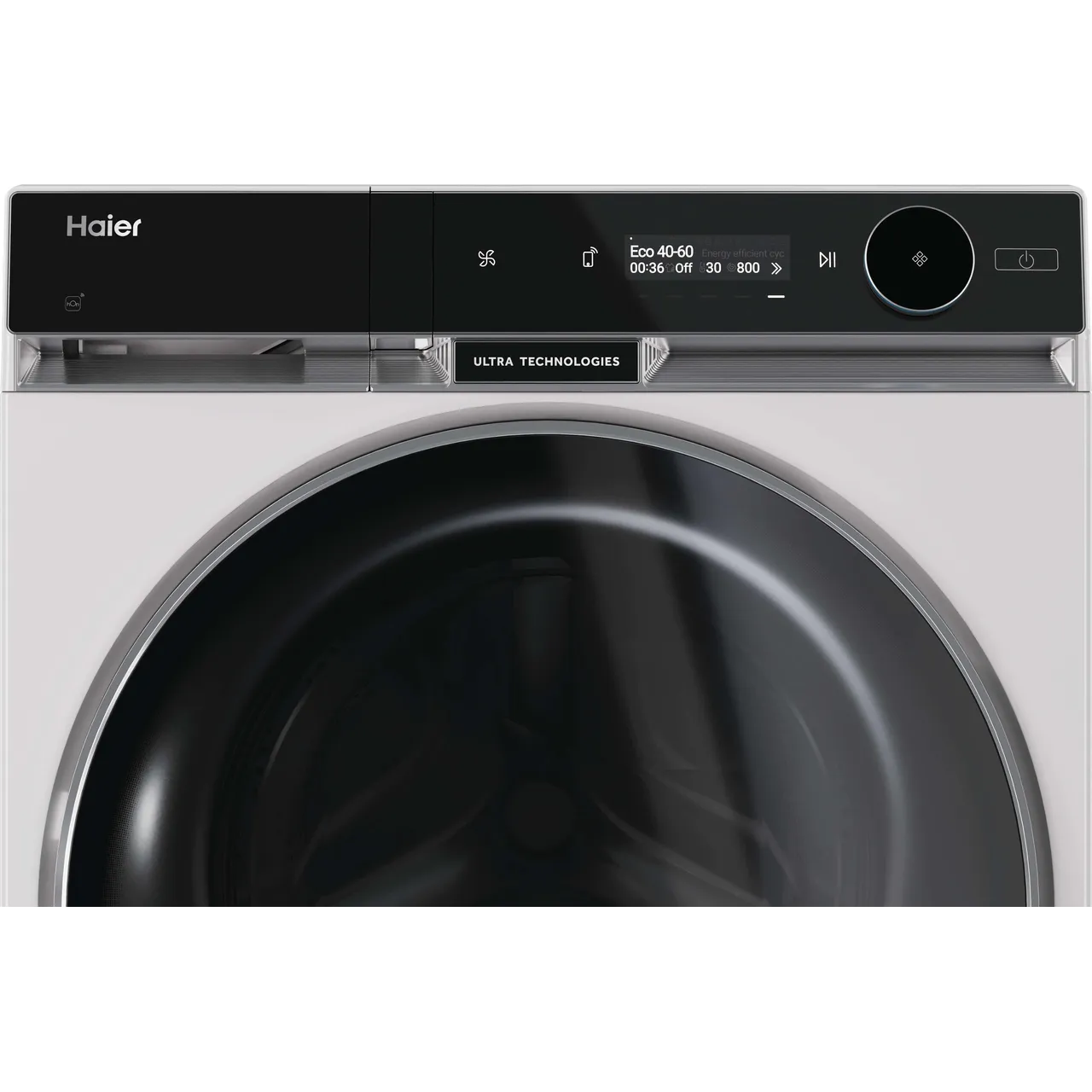 Haier X Series 11 HWD120-BD16397EUK Wifi Connected 12Kg / 7Kg Heat Pump Washer Dryer with 1600 rpm - White - A Rated [Wash&Dry], A Rated [Wash Only] (EX-DISPLAY/B)