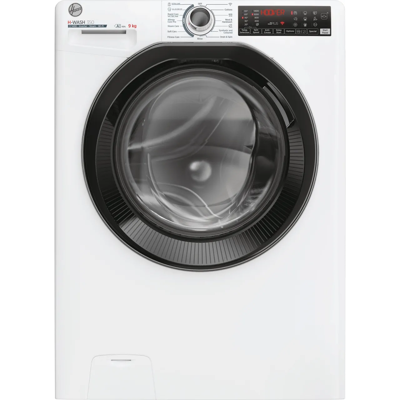 HOOVER H-Wash 350 H3WPS696TAM6-80 WiFi-enabled 9 kg 1600rpm Washing Machine - White (EX-DISPLAY/B)