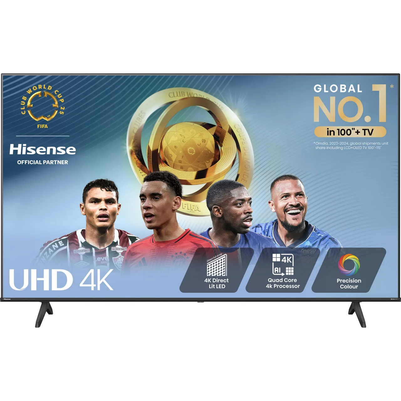 Hisense E6N 50" 4K Ultra HD Smart Freely TV [2024] - 50E6NTUK