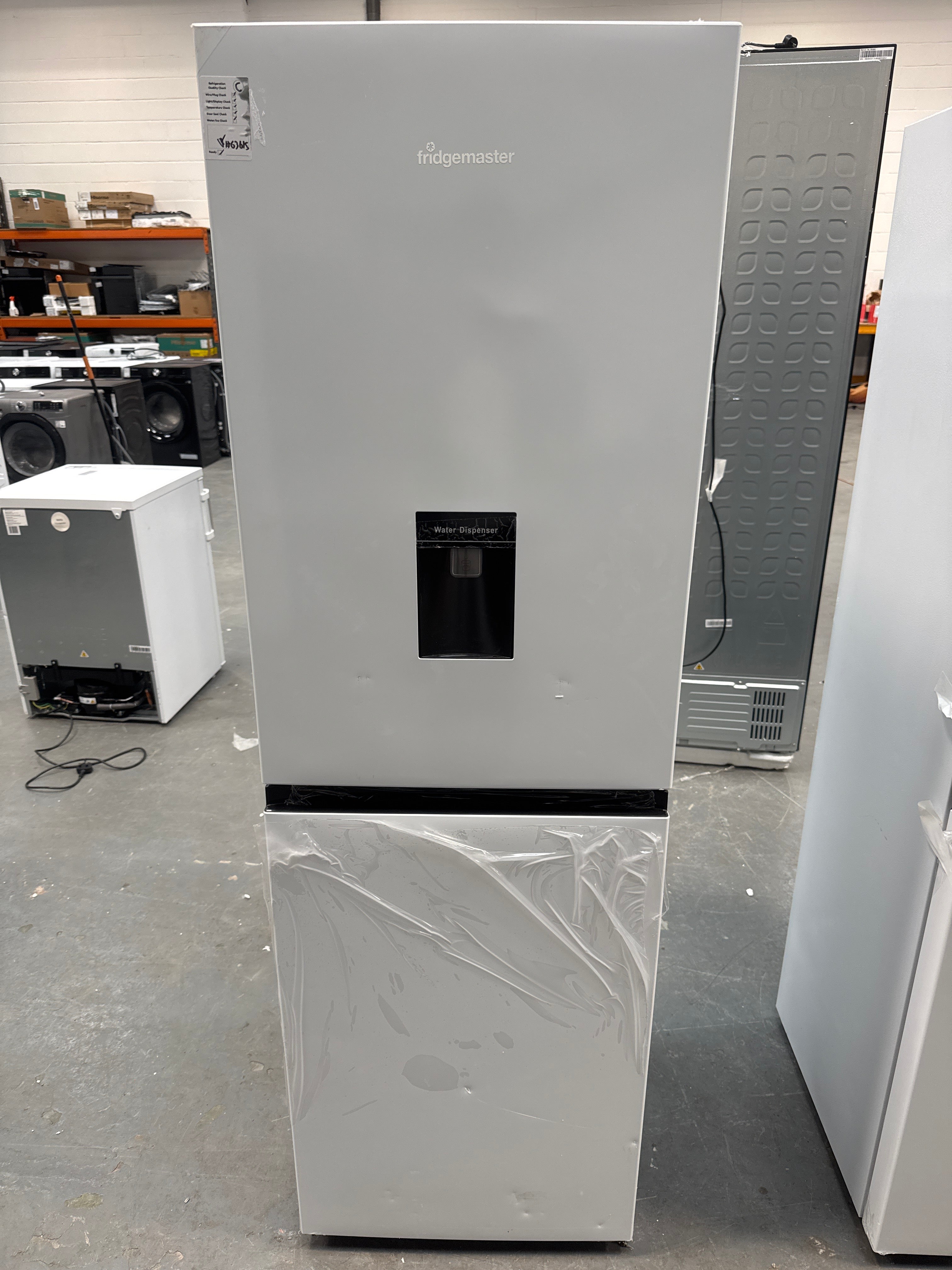 Fridgemaster MC55240DE Fridge Freezer - White #63615