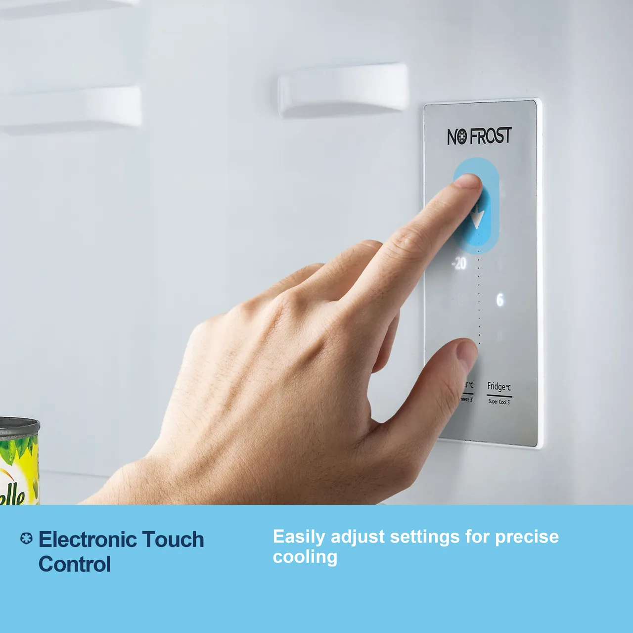 Fridgemaster MQ79394EB Total No Frost American Fridge Freezer - Black (EX-DISPLAY/C)