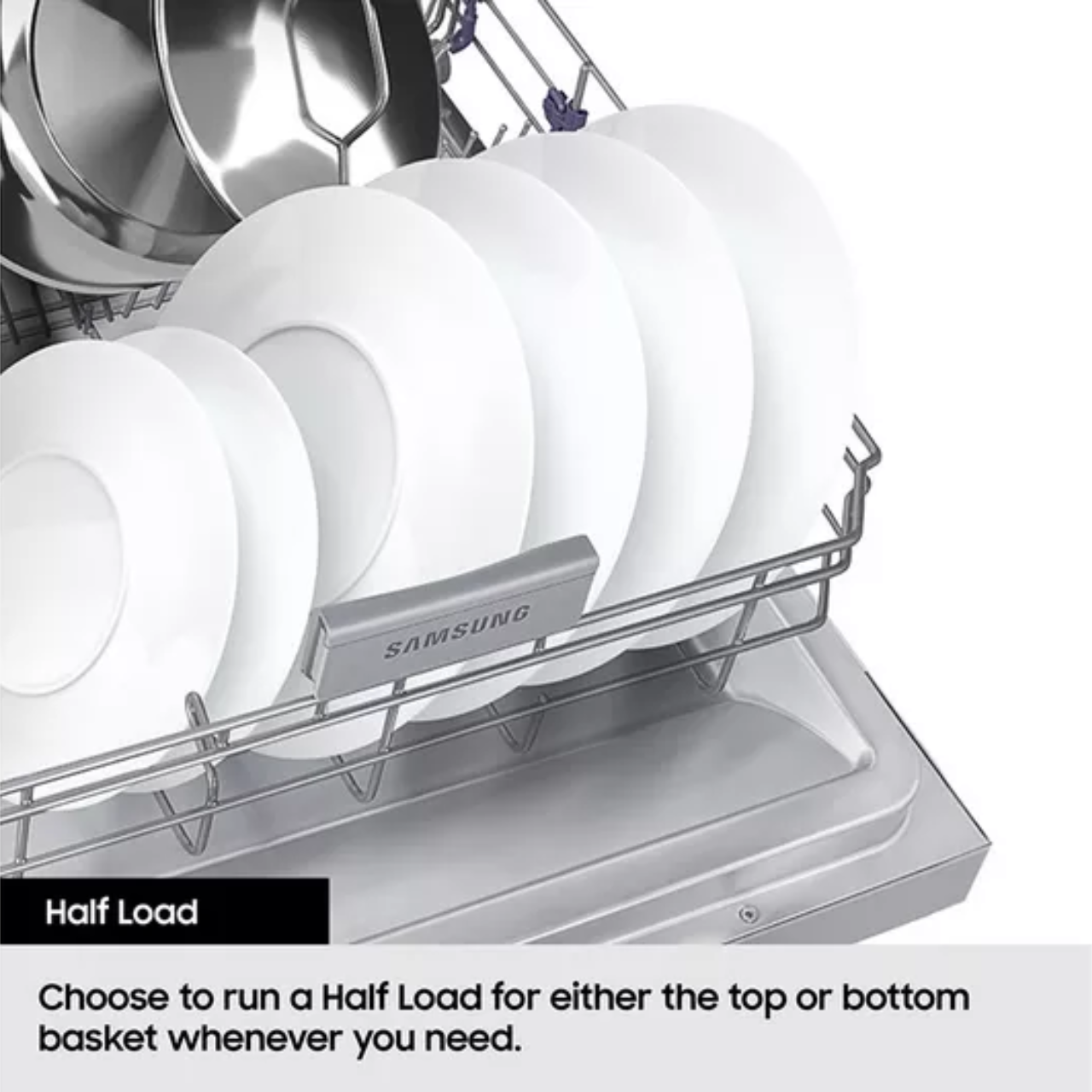 SAMSUNG Series 7 DW60CG550FSREU Full Size Dishwasher - Stainless Steel (EX-DISPLAY/B)