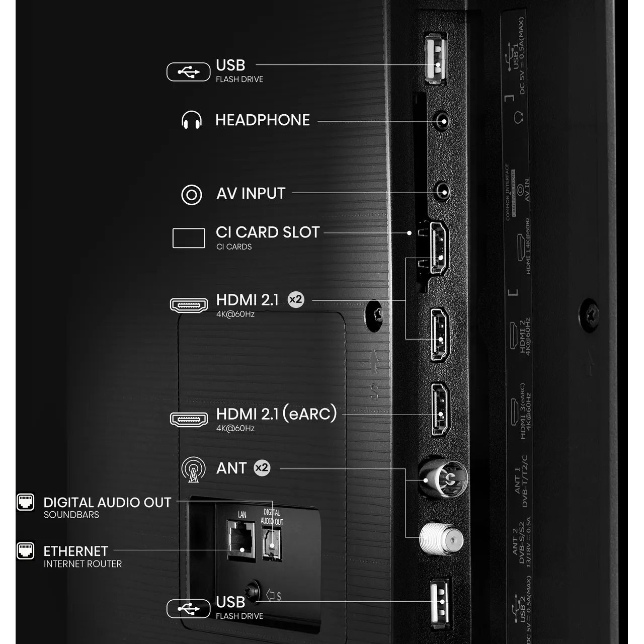 Hisense E7Q 65" 4K Ultra HD QLED Smart TV - 65E78QTUK
