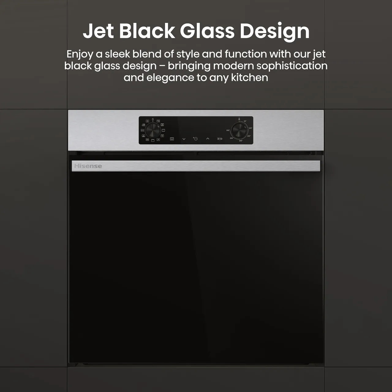 Hisense Hi2 BI622AXPGUK Built In Electric Single Oven - Stainless Steel - A Rated - NEW