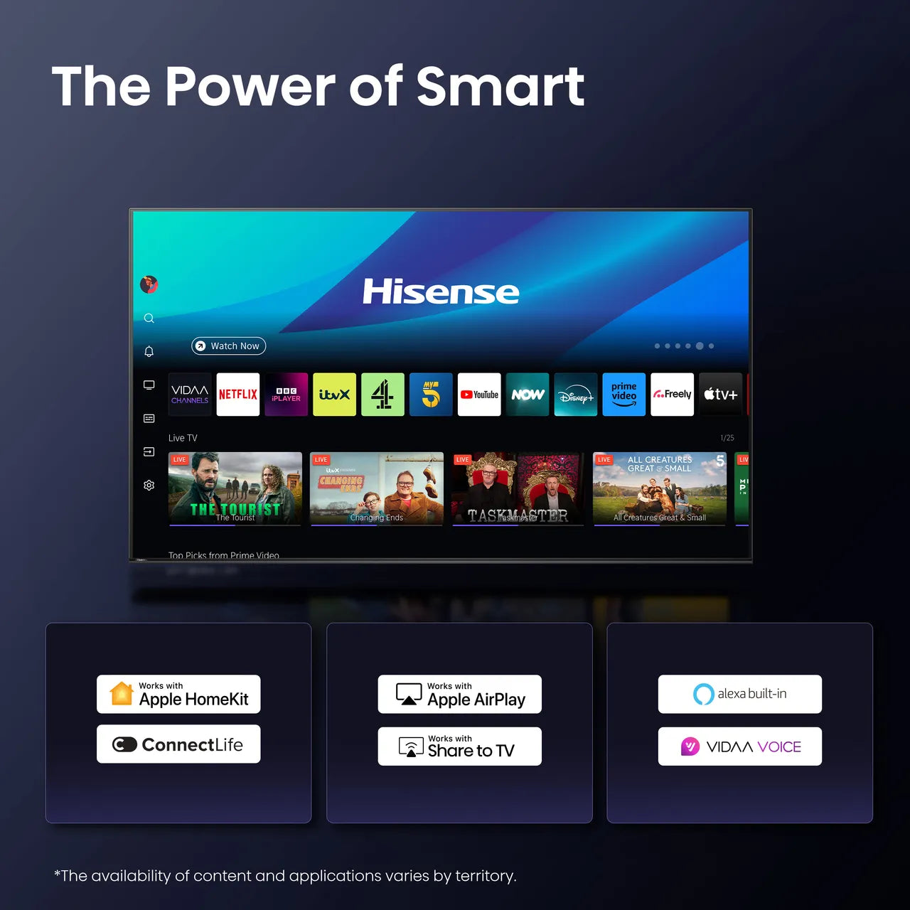 Hisense E78Q 85" 4K Ultra HD QLED Smart Freely TV [2025] - 85E78QTUK PRO
