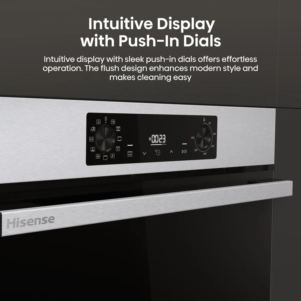 Hisense Hi2 BI622AXPGUK Built In Electric Single Oven - Stainless Steel - A Rated - NEW