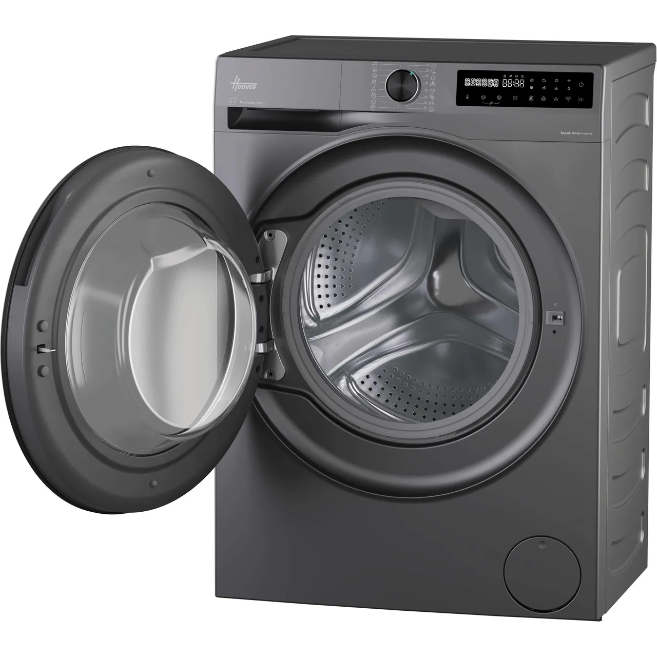 Hoover Pro Wash Series 5 HBP 410BL8G-80 10kg Washing Machine with 1400 rpm - Graphite - A Rated (EX-DISPLAY/B)