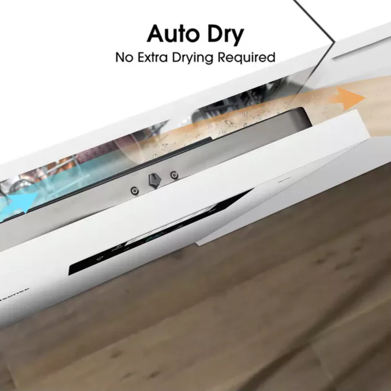 Hisense HS643D60WUK Full Size Dishwasher - White (EX-DISPLAY/B)