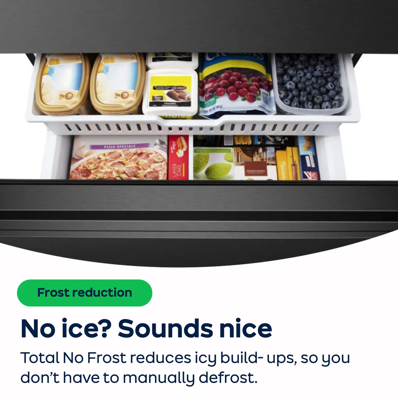 Hisense RS694N4BCE Plumbed Total No Frost American Fridge Freezer - Stainless Steel - E Rated (EX-DISPLAY/C)