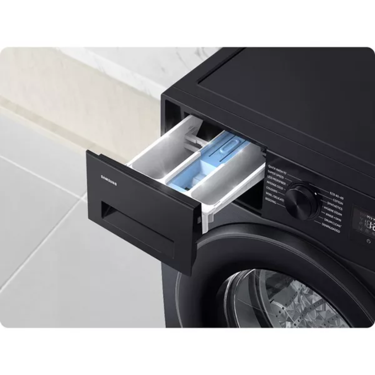 SAMSUNG Series 5 SpaceMax WW11DG5B25ABEU WiFi-enabled 11 kg 1400 Spin Washing Machine - Black - A Rated (EX-DISPLAY/C)