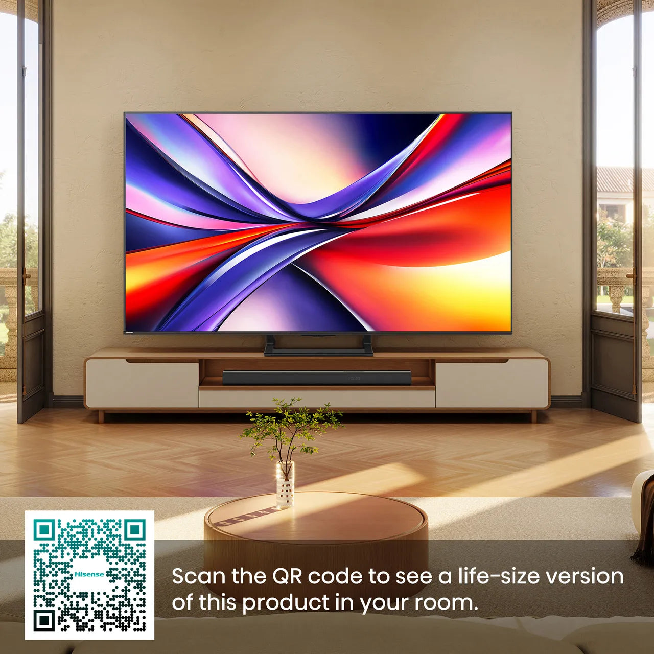 Hisense A7Q 65" 4K Ultra HD QLED Smart Freely TV [2025] - 65A7QTUK