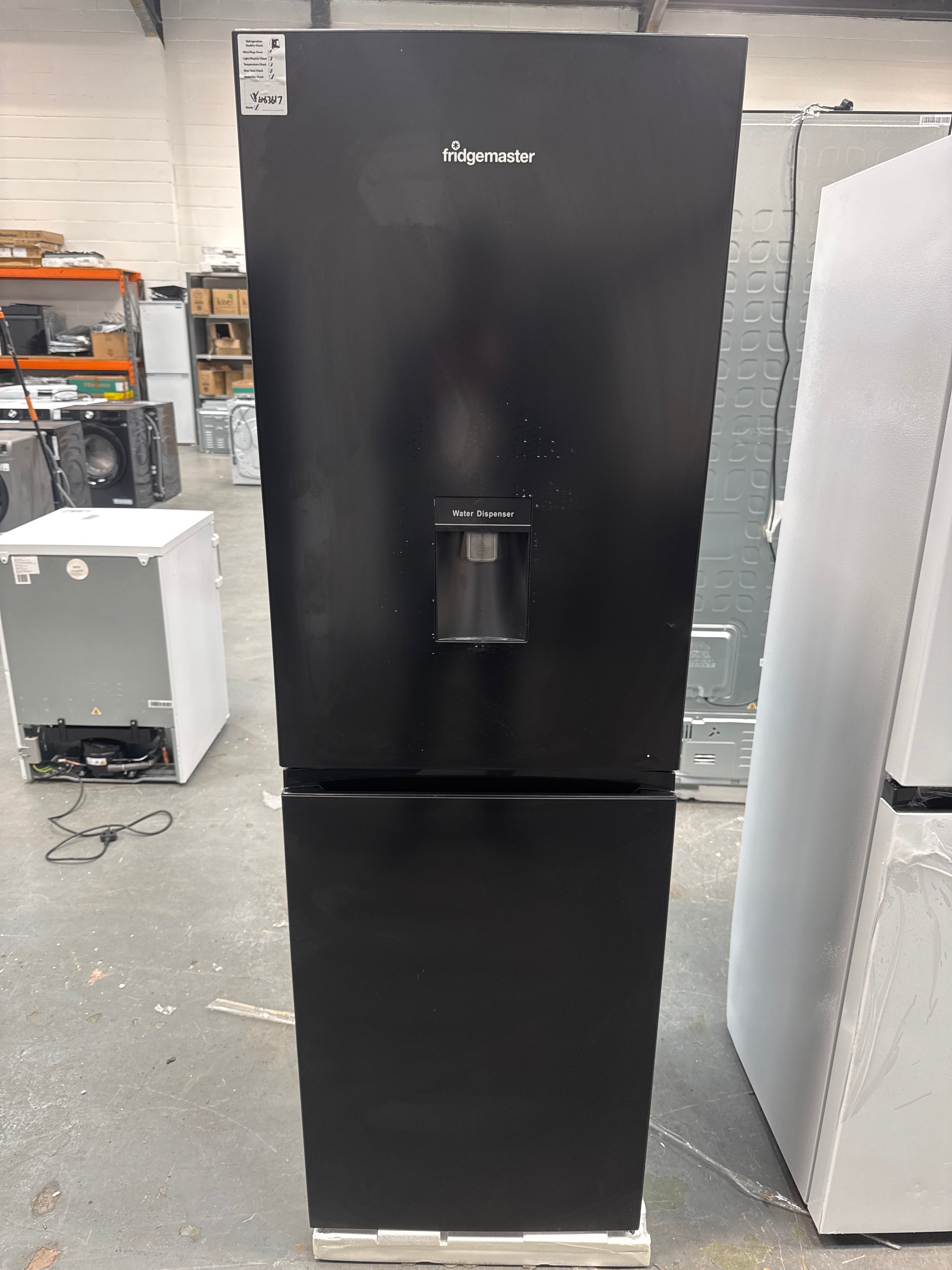 Fridgemaster MC55240DEB Fridge Freezer - Black #63617