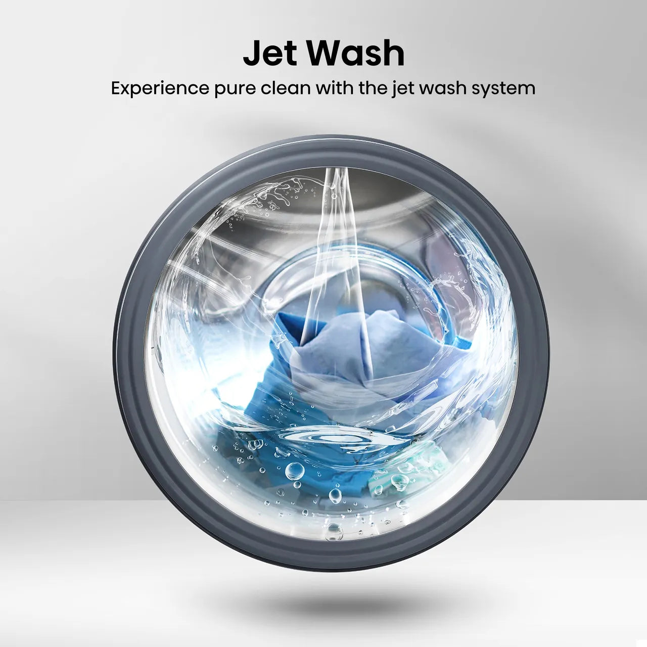 Hisense 1Q Series WF1Q8041BW 8kg Washing Machine with 1400 rpm - White - A Rated