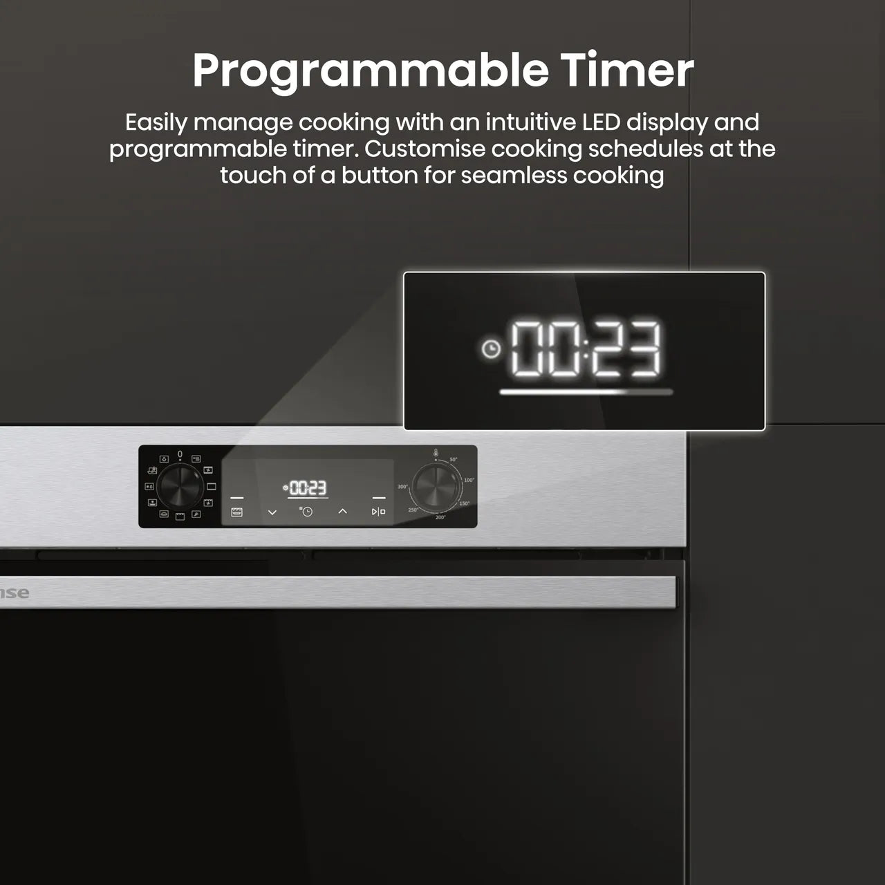 Hisense Hi2 BI622AXPGUK Built In Electric Single Oven - Stainless Steel - A Rated - NEW