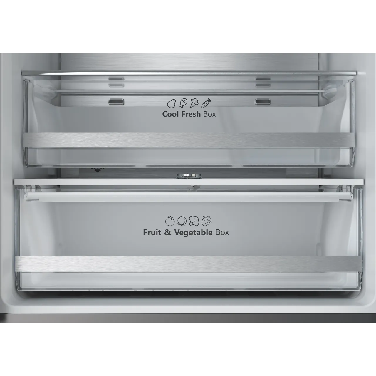 Hisense PureFlat RF632N4AIE1 Total No Frost Multi-door American Fridge Freezer - Stainless Steel look (EX-DISPLAY/B)