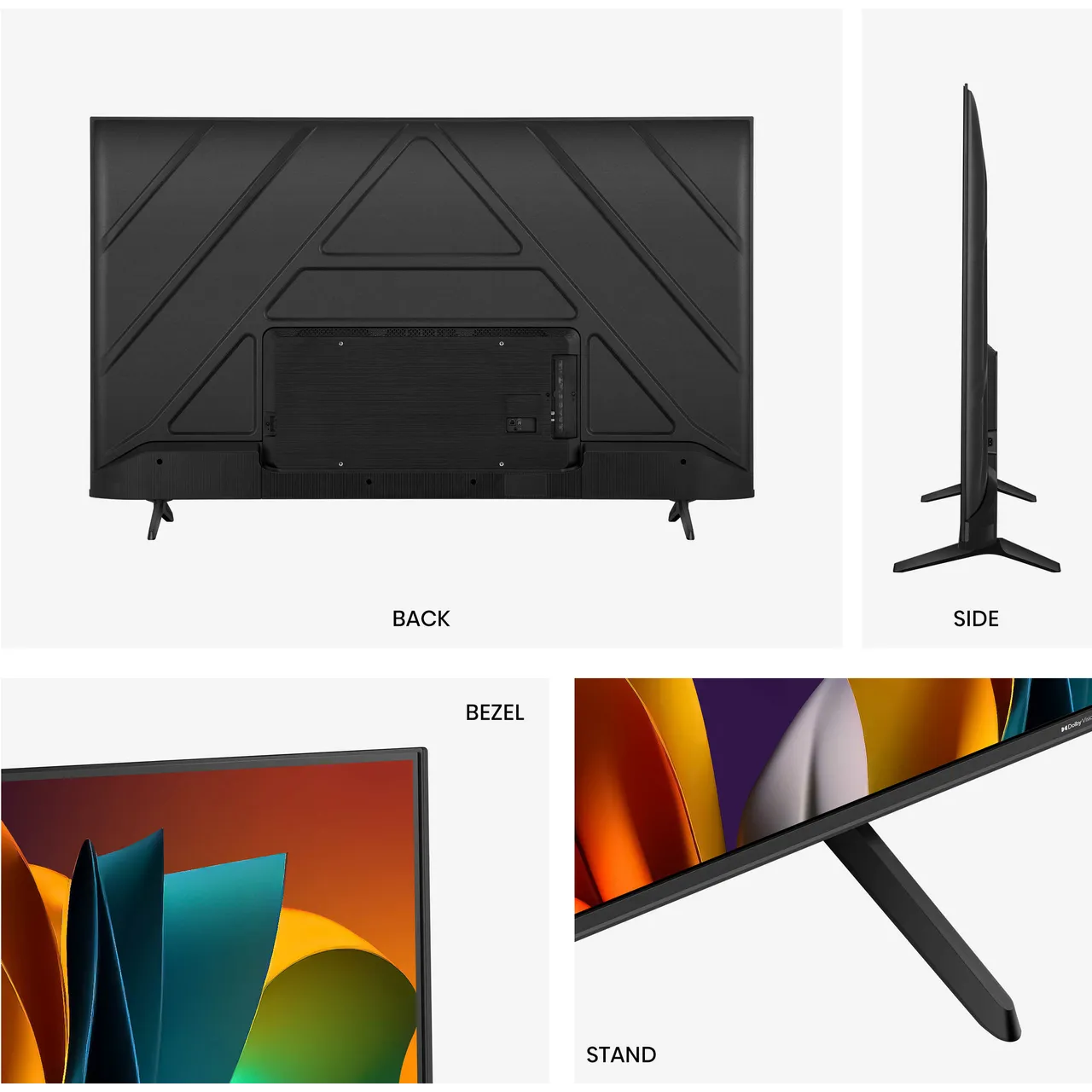Hisense E6N 50" 4K Ultra HD Smart Freely TV [2024] - 50E6NTUK