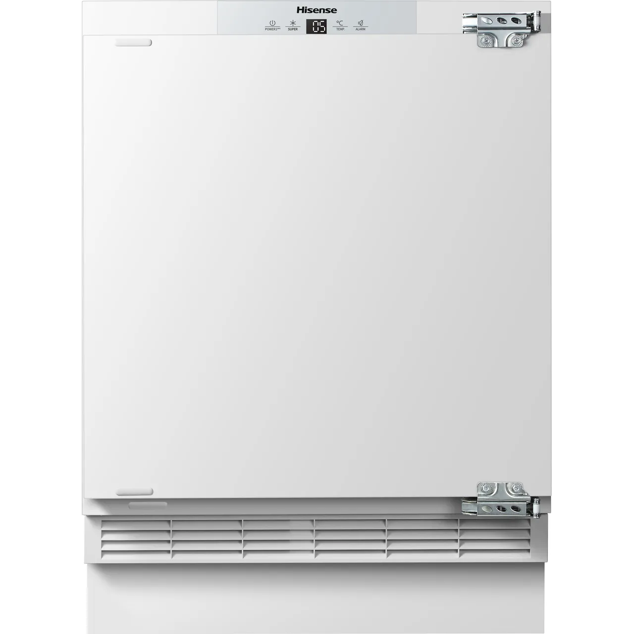 Hisense RUR156D4AWE Integrated Under Counter Fridge with Ice Box - Fixed Door Fixing Kit - White (EX-DISPLAY/A)