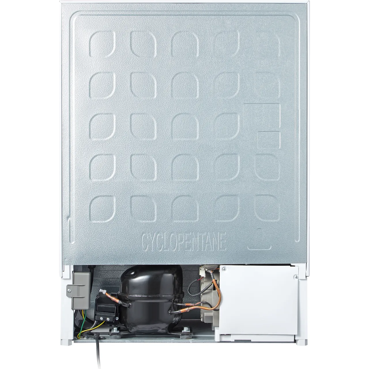 Hisense RUR156D4AWE Integrated Under Counter Fridge with Ice Box - Fixed Door Fixing Kit - White (EX-DISPLAY/A)