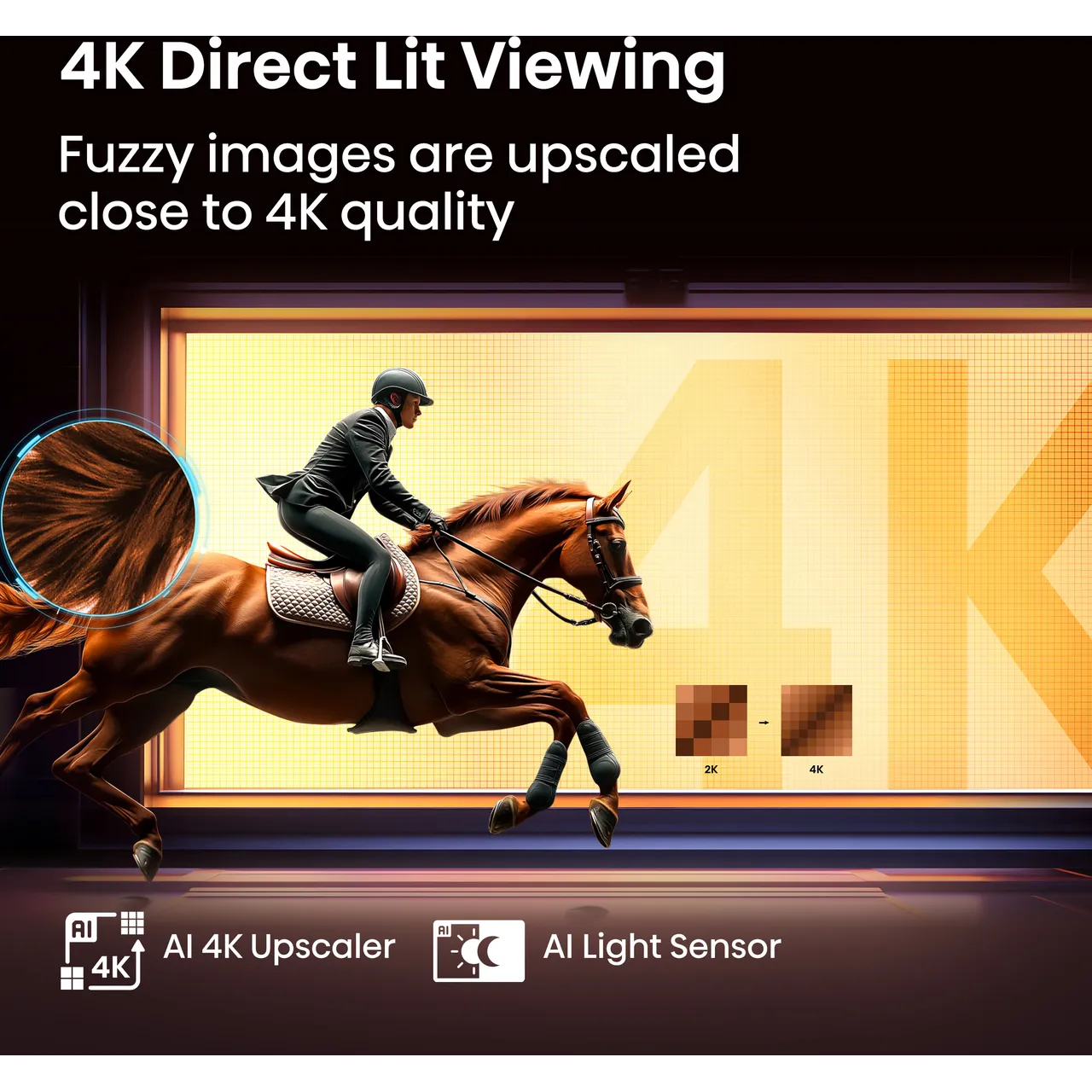 Hisense A7Q 65" 4K Ultra HD QLED Smart Freely TV [2025] - 65A7QTUK