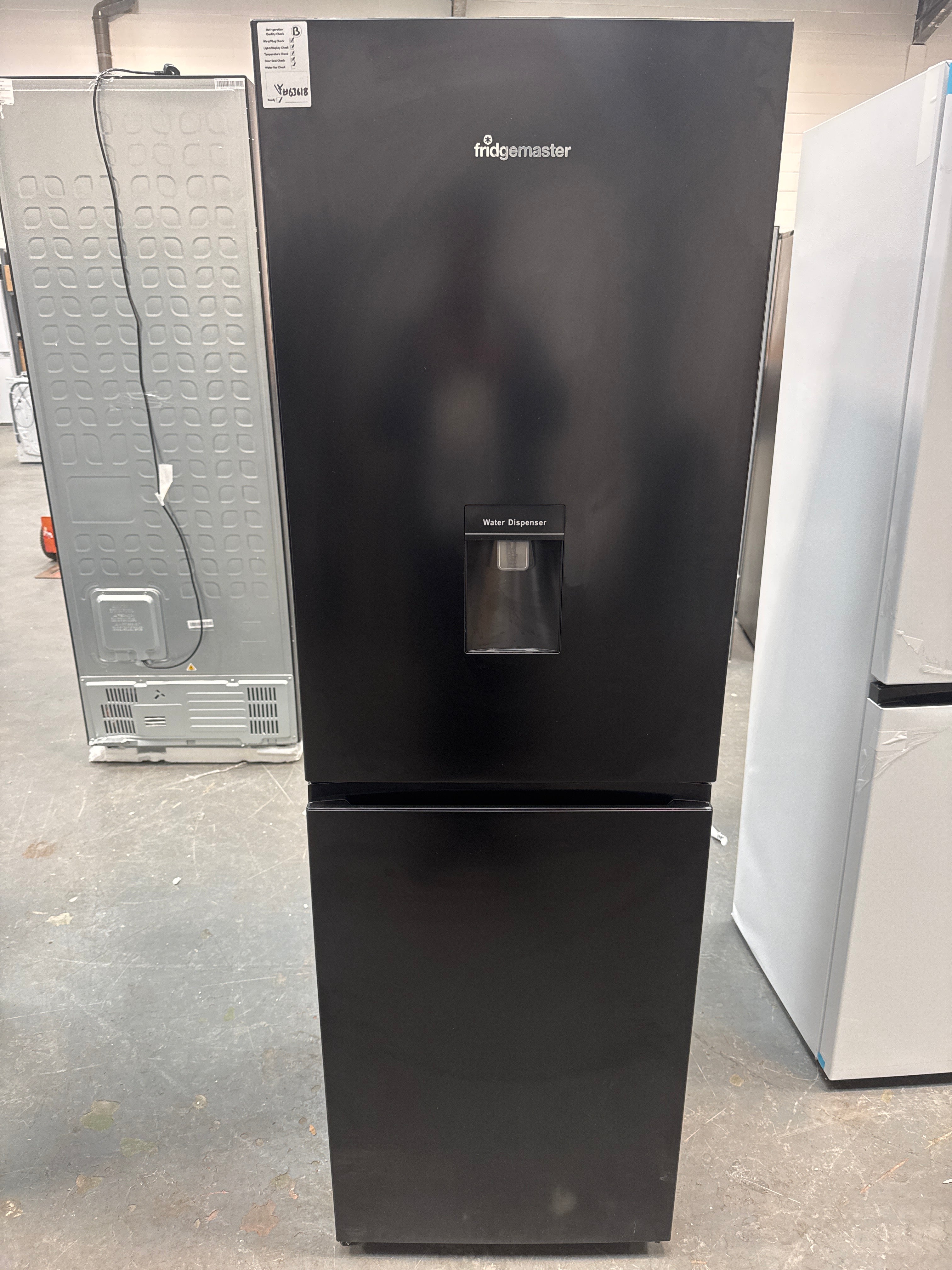 Fridgemaster MC55240DEB Fridge Freezer - Black #63618