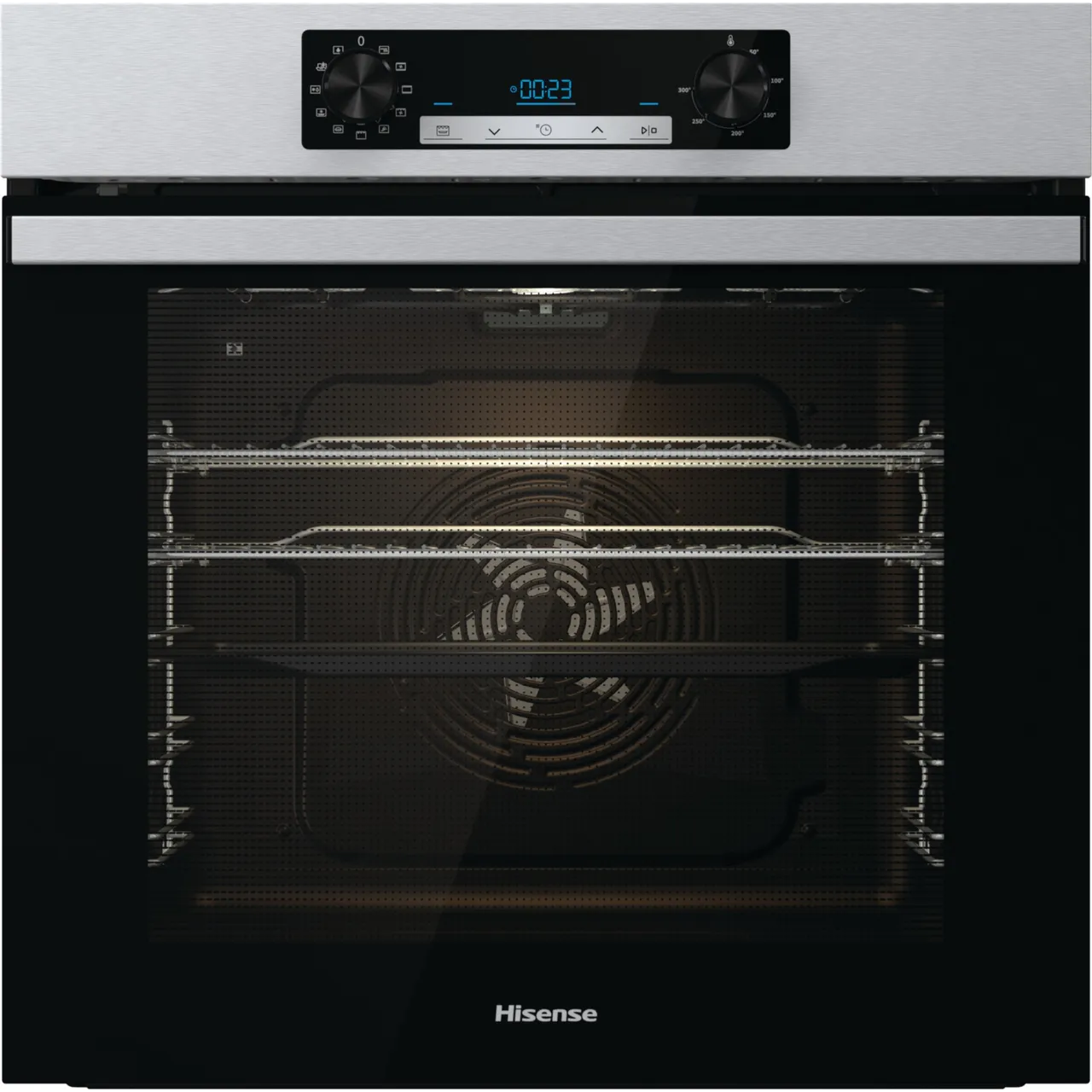 Hisense BI62211CX Built In Electric Single Oven - Stainless Steel - A Rated (EX-DISPLAY/B)