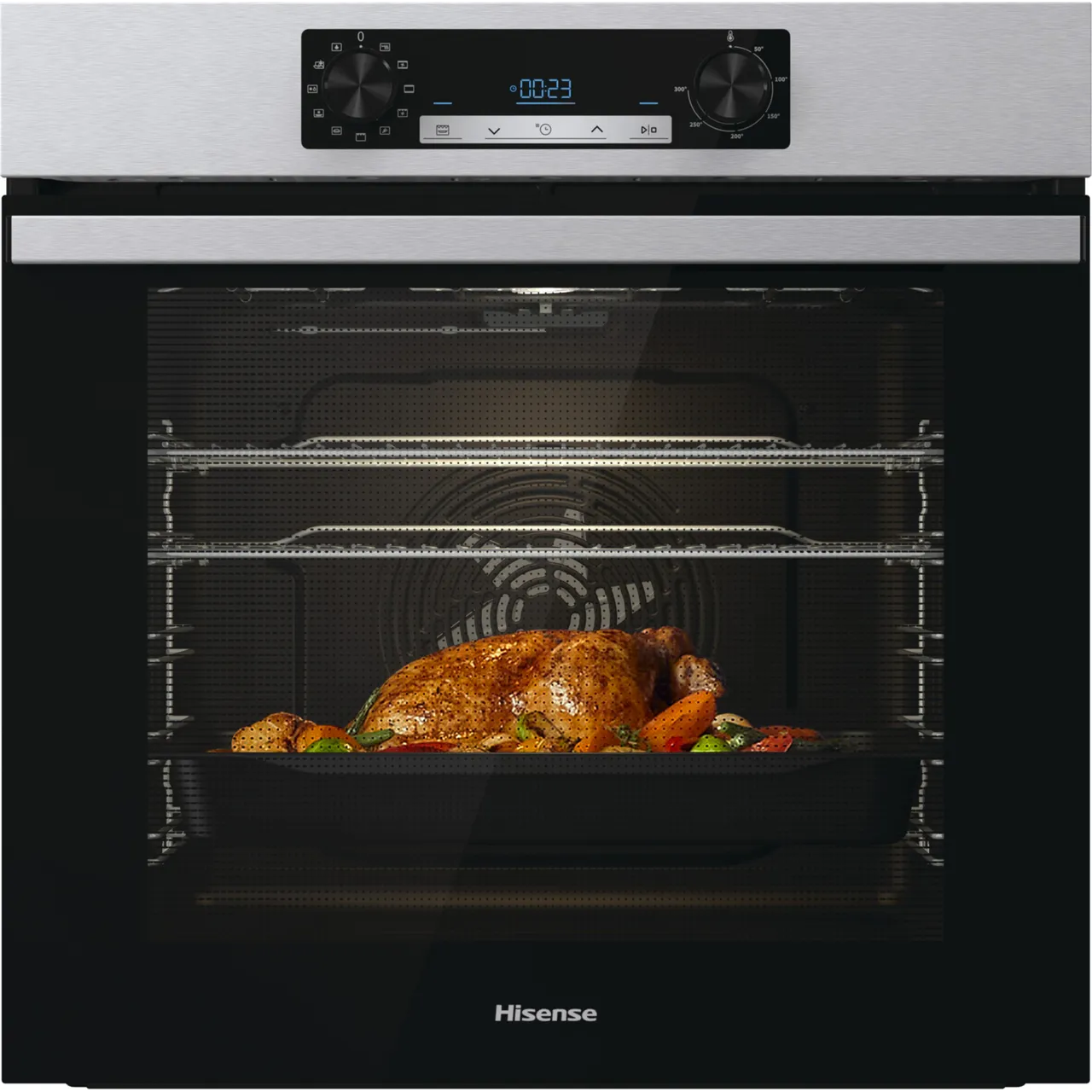 Hisense BI62212AXUK Built In Electric Single Oven - Stainless Steel - A Rated (EX-DISPLAY/A)