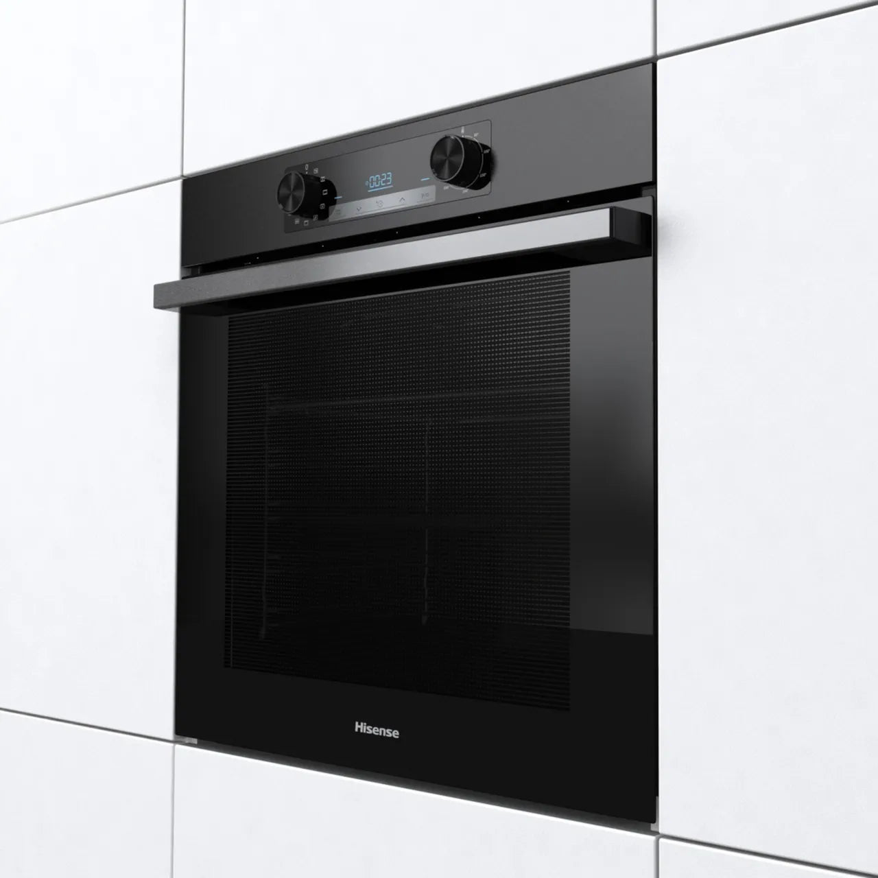 Hisense BI64211PB Built In Electric Single Oven and Pyrolytic Cleaning - Black - A+ Rated (EX-DISPLAY/A)