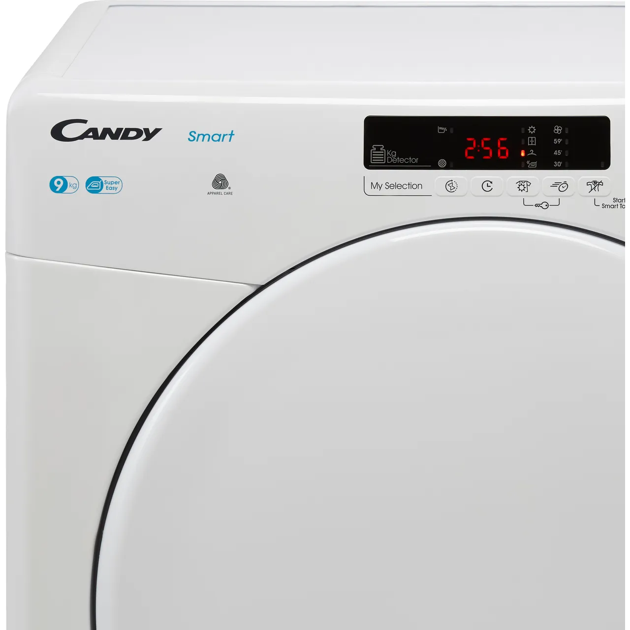 Candy Smart CSEC9DF 9Kg Condenser Tumble Dryer - White - B Rated (EX-DISPLAY/B)