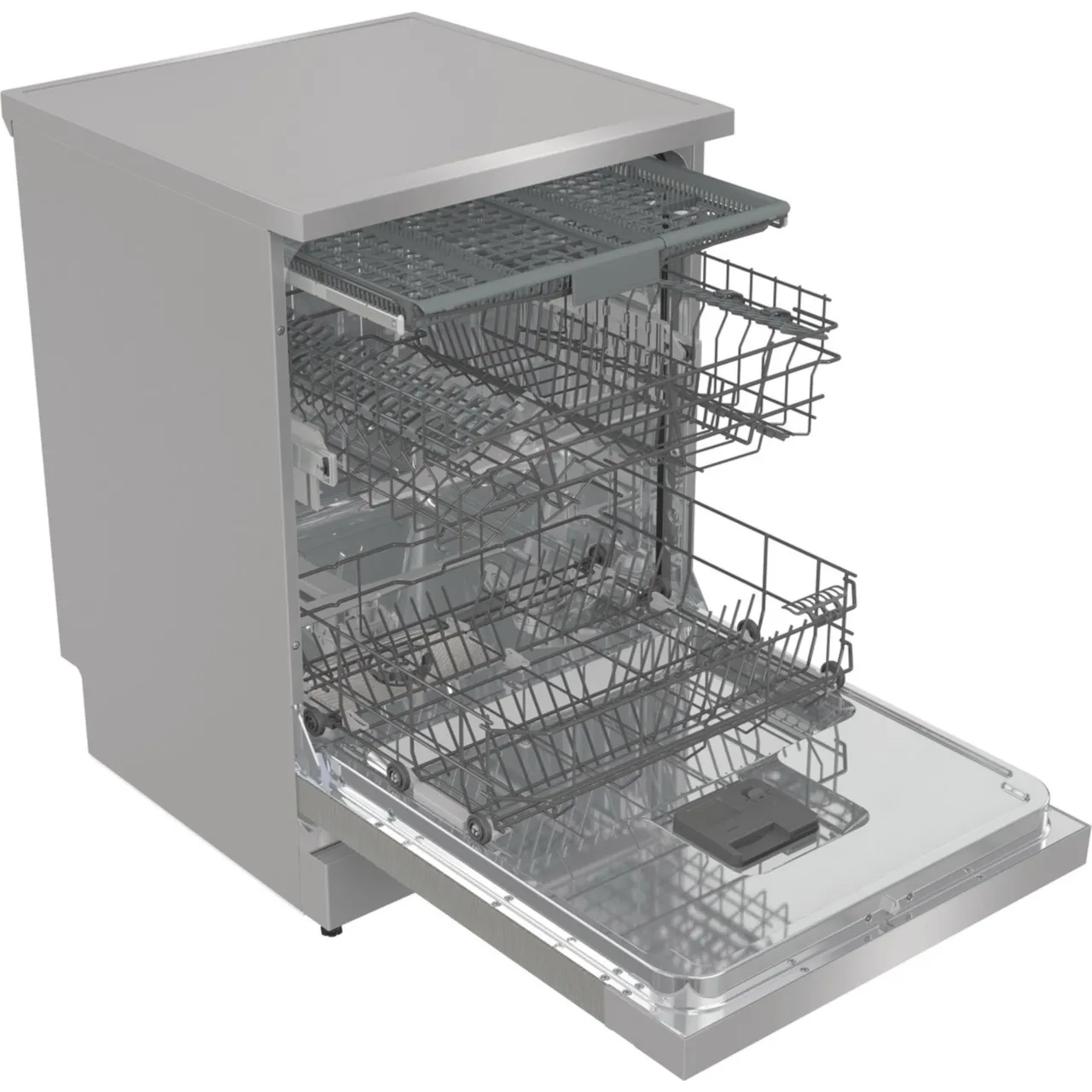 Hisense HS643D60XUK Standard Dishwasher - Stainless Steel (EX-DISPLAY/B)