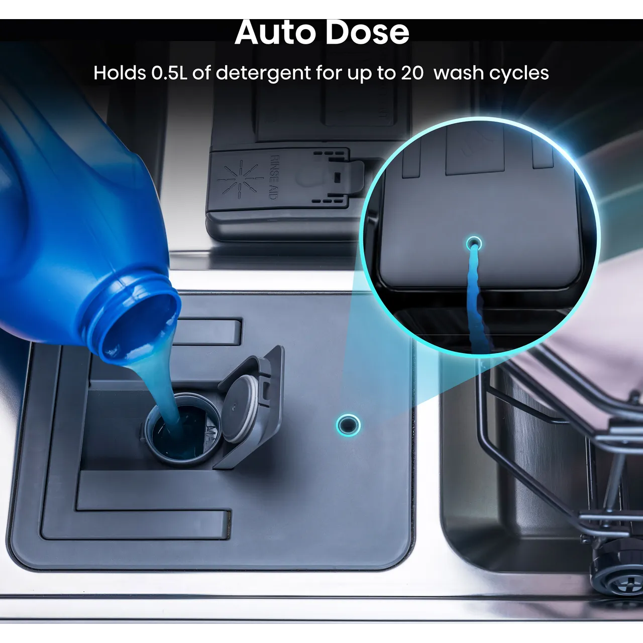 Hisense HS693C60XADUK Wifi Connected Standard Dishwasher - Stainless Steel (EX-DISPLAY/B)