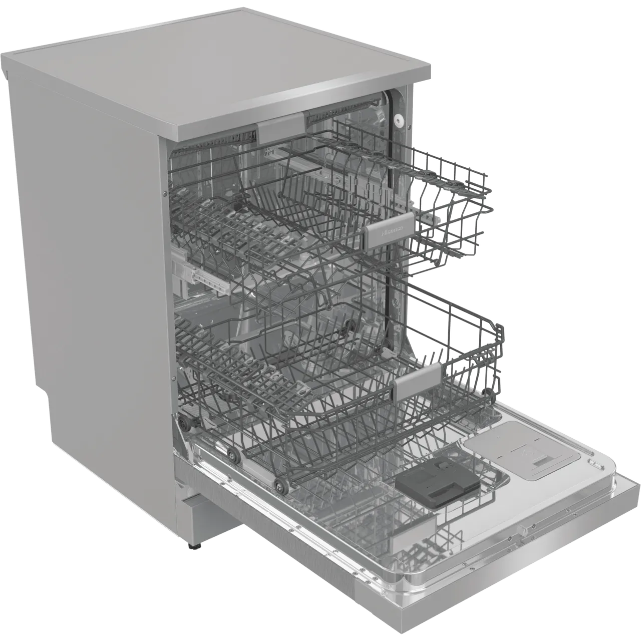 Hisense HS693C60XADUK Wifi Connected Standard Dishwasher - Stainless Steel (EX-DISPLAY/B)
