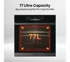 HISENSE AirFry BSA65222PBUK Electric Pyrolytic Oven - Black (EX-DISPLAY/A)