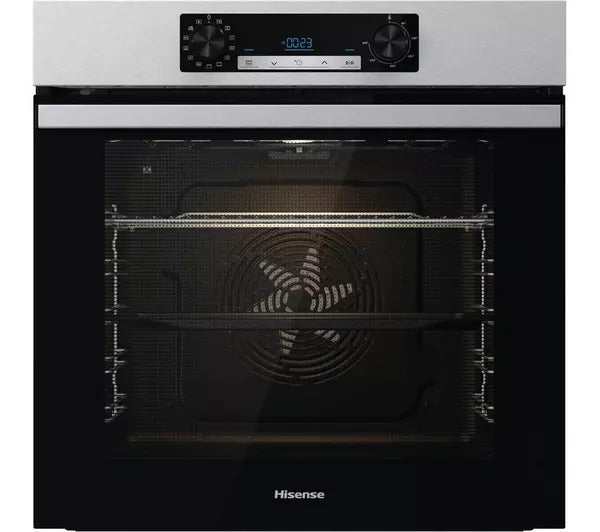 Hisense BI64211PX Built In Electric Single Oven and Pyrolytic Cleaning - Stainless Steel (EX-DISPLAY/A)
