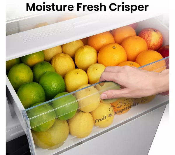 Hisense RB435N4BWE 200cm High 70/30 Frost Free Fridge Freezer - White (EX-DISPLAY/A)