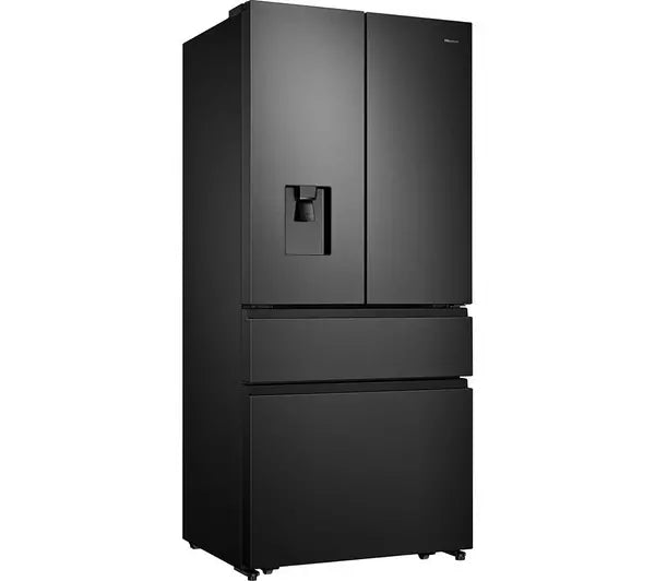 HISENSE PureFlat RF540N4WFE Fridge Freezer - Black Stainless Steel (EX-DISPLAY/C)