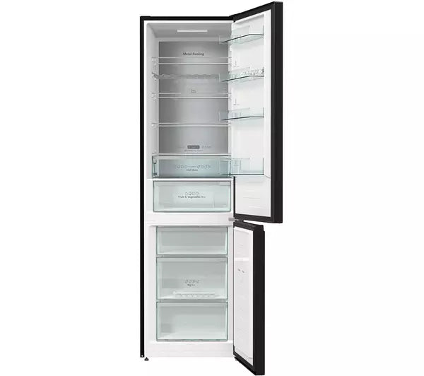 Hisense RB470N4SFCUK Wifi Connected 60/40 Frost Free Fridge Freezer - Stainless Steel / Black (EX-DISPLAY/A)