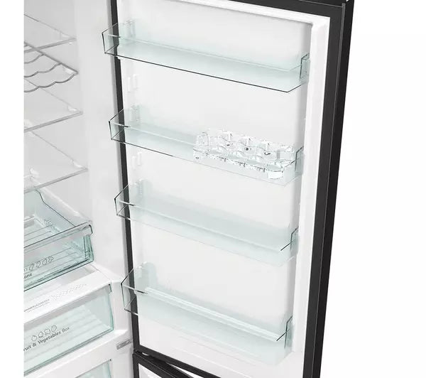 Hisense RB470N4SFCUK Wifi Connected 60/40 Frost Free Fridge Freezer - Stainless Steel / Black (EX-DISPLAY/A)