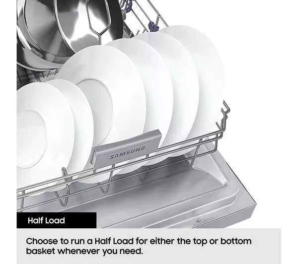 SAMSUNG Series 7 DW60CG550FSREU Full Size Dishwasher - Stainless Steel (EX-DISPLAY/A)