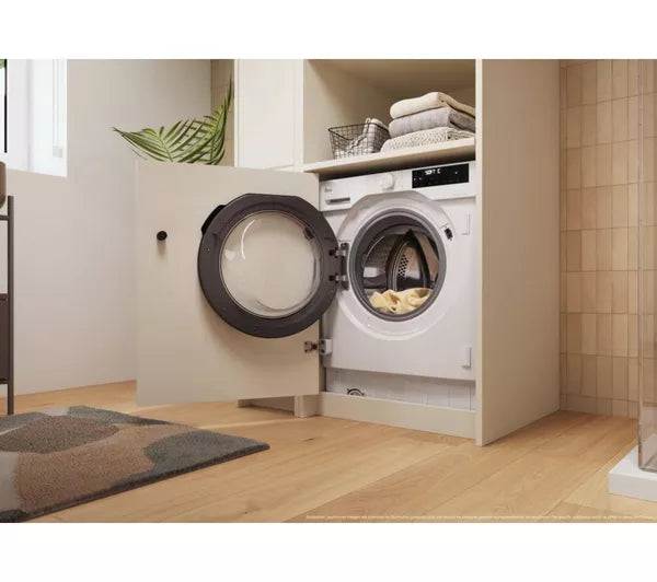 HOOVER H-WASH 400 BH4S69M6DB9J-80 Integrated WiFi-enabled 9 kg 1600 Spin Washing Machine (EX-DISPLAY/C)